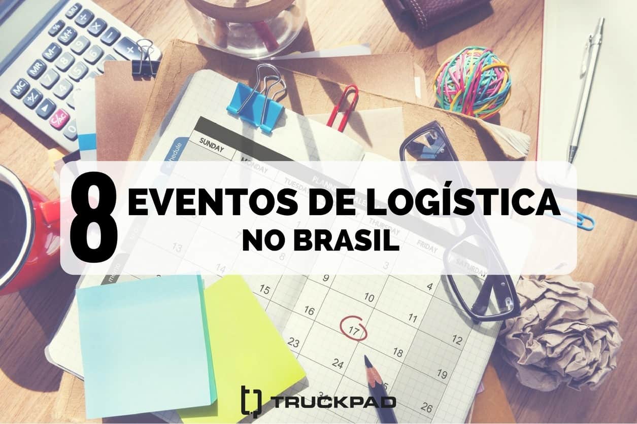 Calendário de eventos de logística