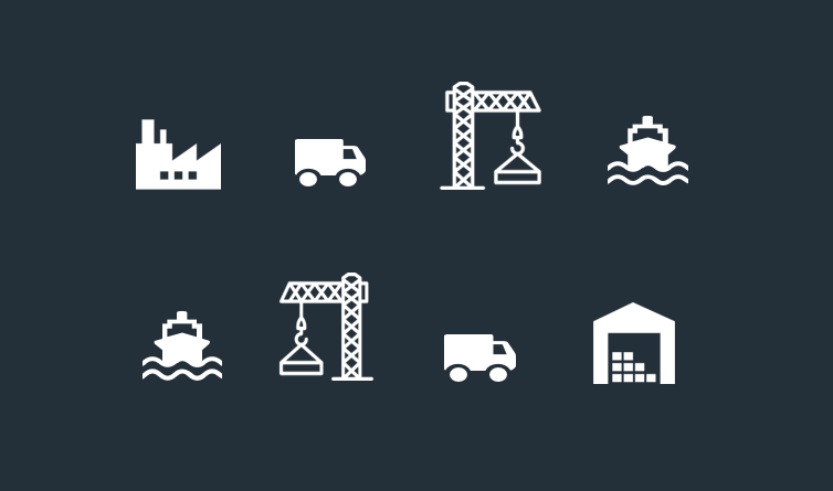 Imagem ilustrativa do processo de incoterms