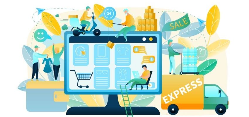 Imagem ilustrando marketplace