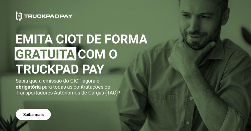 O CIOT ainda é o documento obrigatório enquanto o DT-e ainda não está em vigor completamente.